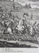 Load image into Gallery viewer, Jan Luyken. The battle of Turnhout in 1597. Etching. 1682.
