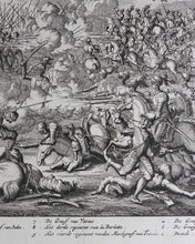 Load image into Gallery viewer, Jan Luyken. The battle of Turnhout in 1597. Etching. 1682.
