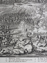 Load image into Gallery viewer, Jan Luyken. The battle of Turnhout in 1597. Etching. 1682.
