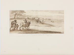 Claude Lorrain, after. A Sacrifice. Etching by Richard Earlom. 1803.