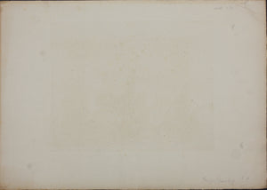 Constant Troyon, after. Oxen Ploughing. Engraving by Charles Courtry. 1860.