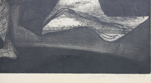 Load image into Gallery viewer, Clayton V. Fowler. King Melchizedek and Abraham. intaglio print. 1948.
