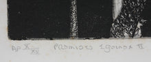 Load image into Gallery viewer, Walter Crump. Promised Equinox II. Aquatint. 1985.
