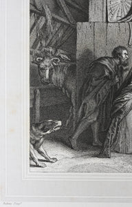 Peter Paul Rubens, after. Lucas Vorsterman the Elder, after. Adoration of the Magi. Engraving by John Charles Bromley. 1826.