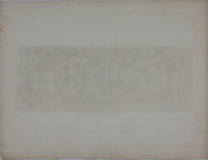 The rape of Proserpina. Set of two engravings by Pietro Santi Bartoli. 1693.
