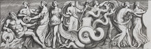 Load image into Gallery viewer, The rape of Proserpina. Set of two engravings by Pietro Santi Bartoli. 1693.
