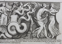 Load image into Gallery viewer, The rape of Proserpina. Set of two engravings by Pietro Santi Bartoli. 1693.
