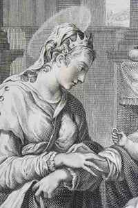 Pellegrino Tibaldi, after. Francesco Rosaspina, after. Marriage of S. Catterina. Etching by Antonio Marchi. 1830.