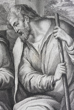 Load image into Gallery viewer, Pellegrino Tibaldi, after. Francesco Rosaspina, after. Marriage of S. Catterina. Etching by Antonio Marchi. 1830.
