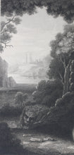 Load image into Gallery viewer, Domenichino, after. Saint Jerome. Engraving by Jean Marie Leroux. 1839-1847.
