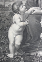Load image into Gallery viewer, Raphael, after. La Belle Jardinière. Engraving. 1803.
