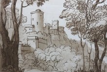 Load image into Gallery viewer, Claude Lorrain, after. The landing of Aeneas in Italy. Etching by Richard Earlom. 1777.
