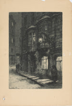 Load image into Gallery viewer, ﻿Luigi Kasimir. Weinstube St. Urbani Keller. Etching. Early XX Century.
