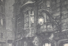 Load image into Gallery viewer, ﻿Luigi Kasimir. Weinstube St. Urbani Keller. Etching. Early XX Century.
