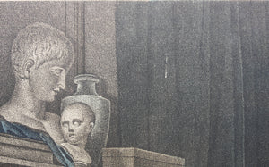 ﻿Louis Léopold Boilly, after. The Drawing Lesson. Engraving by J.-Frédéric Cazenave. c. 1796.