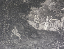 Load image into Gallery viewer, Adrian Zingg. Tharand. Etching. 1805.
