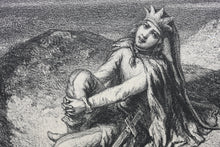 Load image into Gallery viewer, Eugène Prosper Leroux. Gurth et Wamba (Ivanhoé). Lithograph. 1850.
