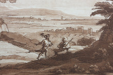 Load image into Gallery viewer, Claude Lorrain, after. Mercury and Battus. Etching by Richard Earlom. 1776.
