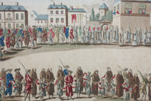 Load image into Gallery viewer, Jacques Chereau, publisher. Procession of French captives. Engraving. 1785.
