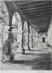 Raymond (Ray) Payne. Capistrano Arches. XX Century.