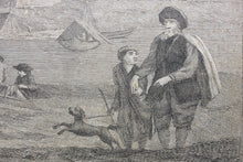 Load image into Gallery viewer, Philips Wouwerman. Alte de cavalerie. Engraving by Pierre François Beaumont. 1739.
