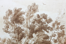 Load image into Gallery viewer, Claude Lorrain, after. A View of a mountainous and rocky Country. Etching by Richard Earlom. 1775.
