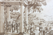 Load image into Gallery viewer, Claude Lorrain, after. Samuel anointing David King of Israel. Etching by Richard  Earlom. 1774.
