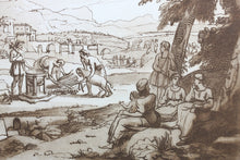 Load image into Gallery viewer, Claude Lorrain, after. Samuel anointing David King of Israel. Etching by Richard  Earlom. 1774.
