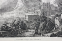 Load image into Gallery viewer, Karl Ludwig Frommel. View of Salzburg. Engraving. 1842,.
