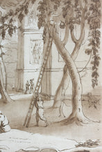 Load image into Gallery viewer, Claude Lorrain, after. The Vintage Gatherers. Etching by Richard Earlom. 1774.
