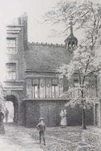 Load image into Gallery viewer, Thomas Robert Way. Barnard&#39;s Inn. Lithograph. 1896.
