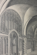 Load image into Gallery viewer, James Cole. The Chapel of our Lady in criptis. Engraving. 1723.
