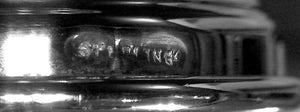 Kiddush cups in Russian taste. A pair. Sterling silver. 20th c.