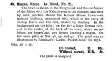 Load image into Gallery viewer, Abraham Le Blond. Bingen Rhine. Baxter print. 1849-1854.
