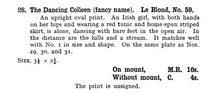 Load image into Gallery viewer, Abraham Le Blond. The Dancing Colleen. Baxter print. 1849-1854.
