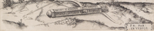 Load image into Gallery viewer, Parmigianino, after. Four Cupids; Apollo and Daphne in the Background. Engraved by Anonymous, Italian, 16th to early 17th century.
