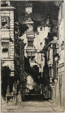 Load image into Gallery viewer, David Young Cameron. Amboise. Etching. 1903.
